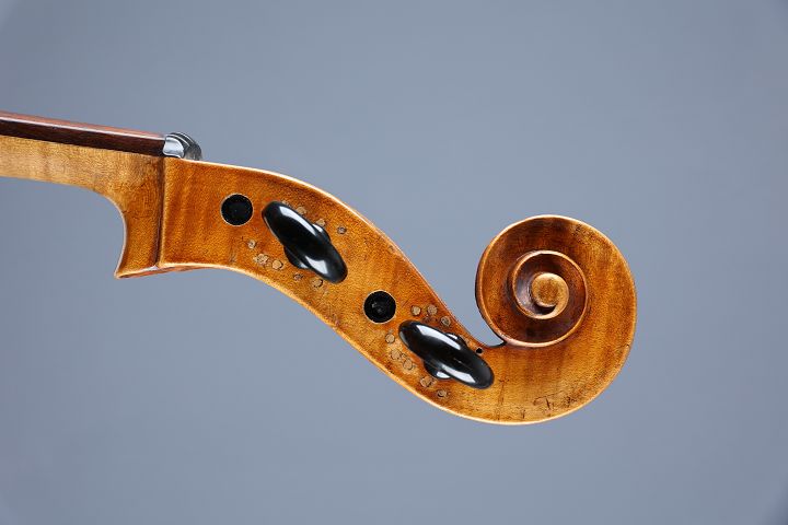 German Cello - labeled "Ferdinand Aug. Homolka Prag 1881" - VC037